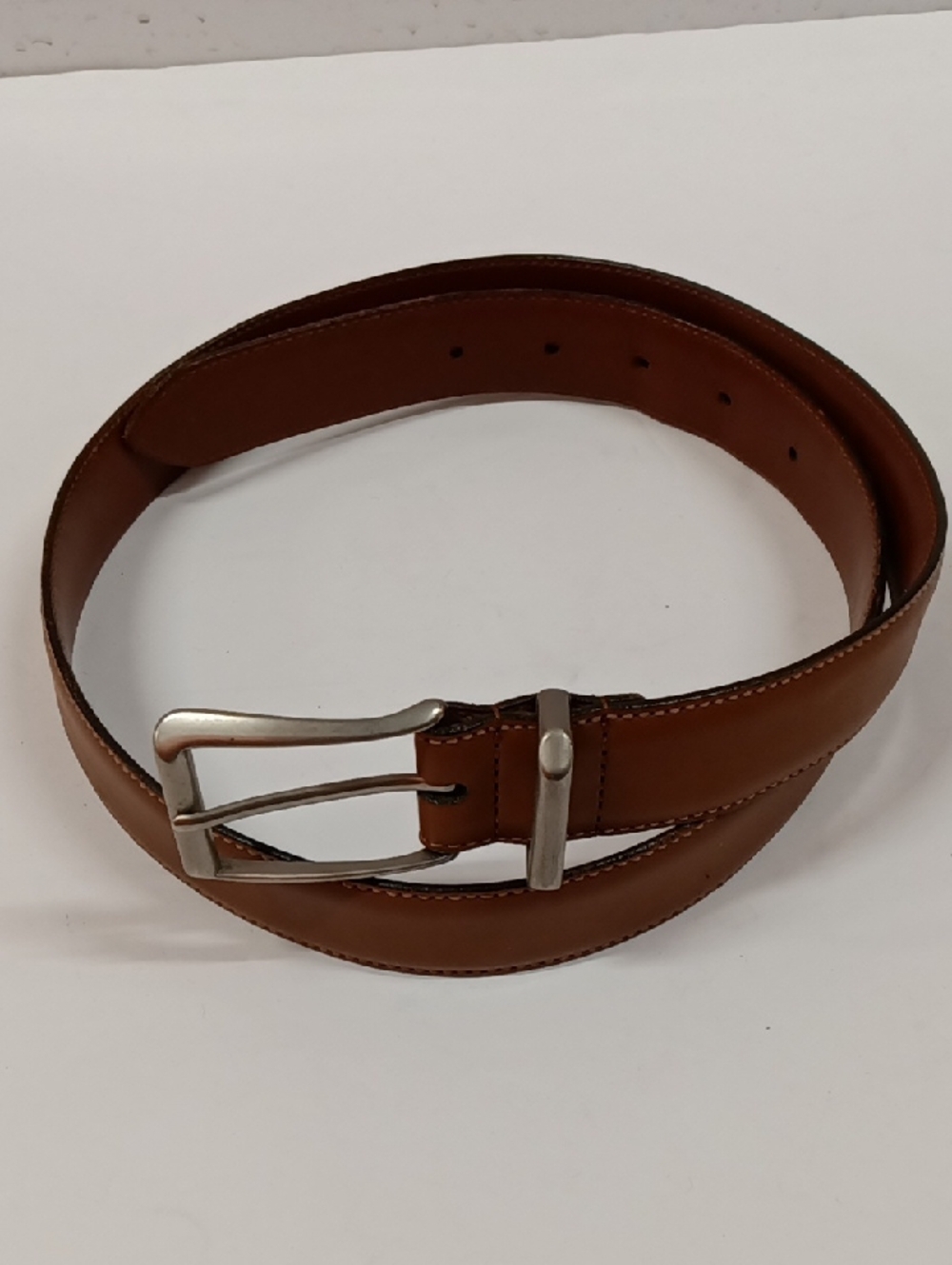 Vintage Coach Glove Tanned Brown Leather Belt Size 34 Made in the USA